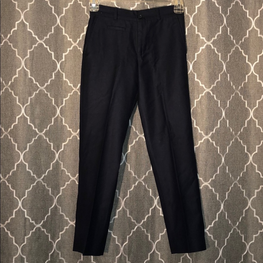 BOYS NAVY DRESS PANTS